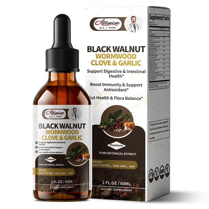 Herbal Wellness Supplement - Alliwise Black Walnut Lilac Drop z