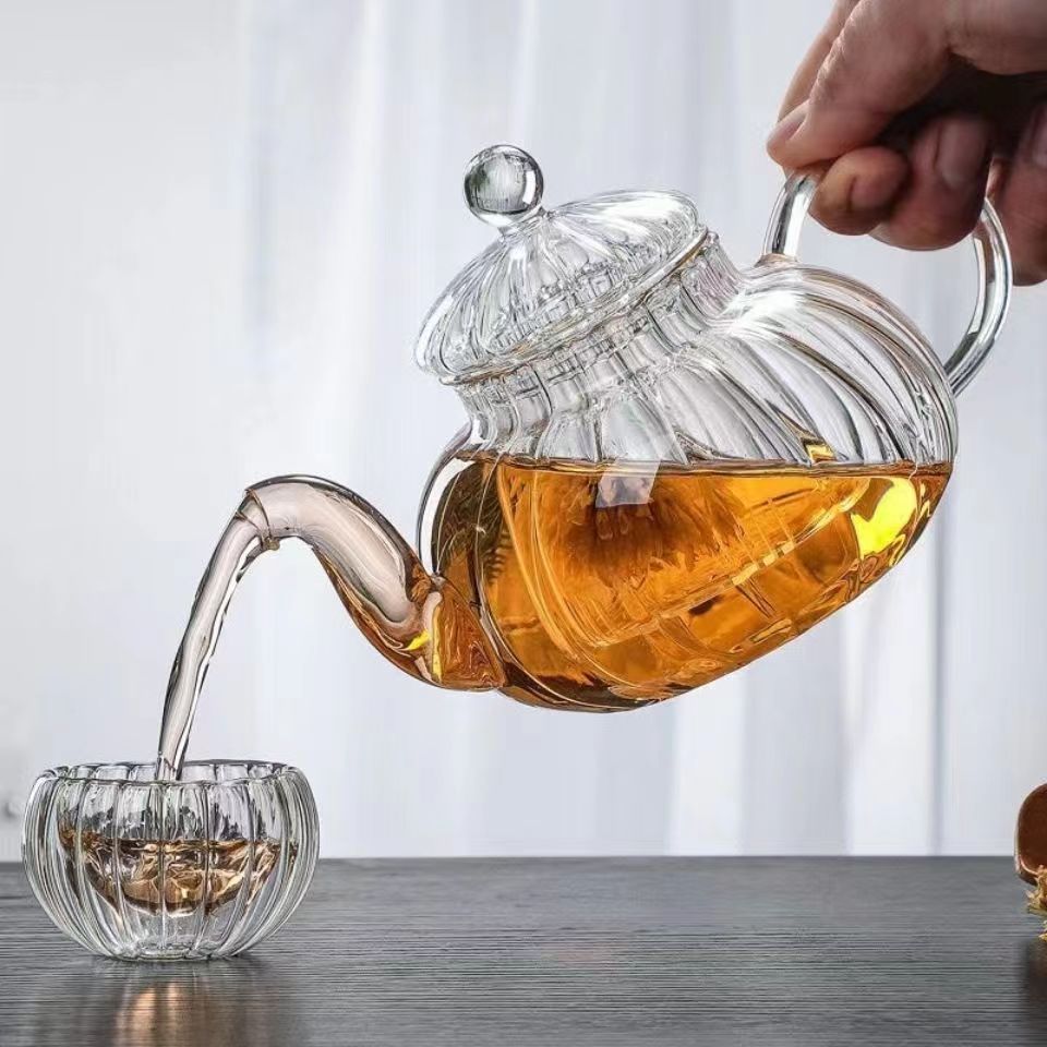 Herbal Wellness Supplement - Pasiasty kształt dyni kwiat czajniczek kwiat