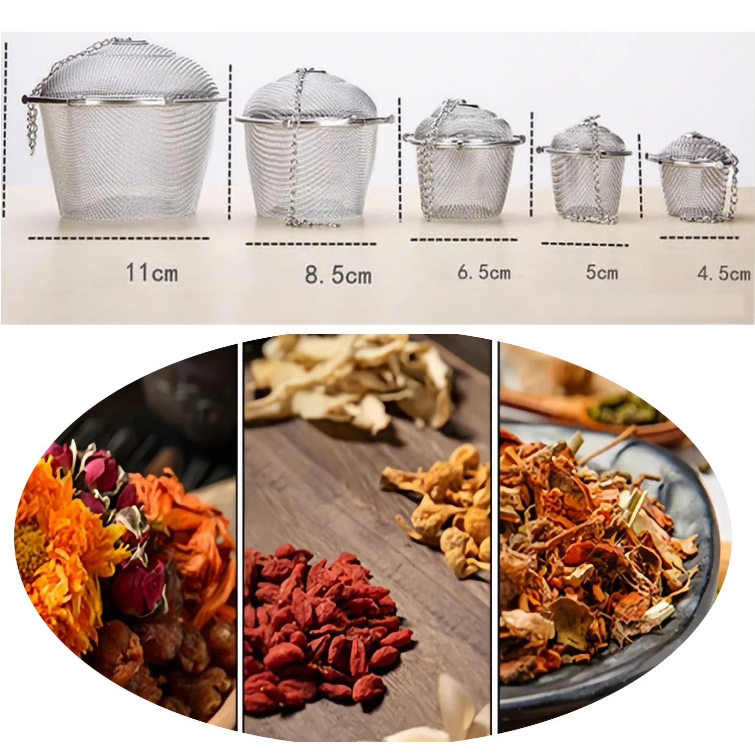 1-2 szt. Stalowy zaparzacz do  – Herbal Wellness Supplement recenzja i cena